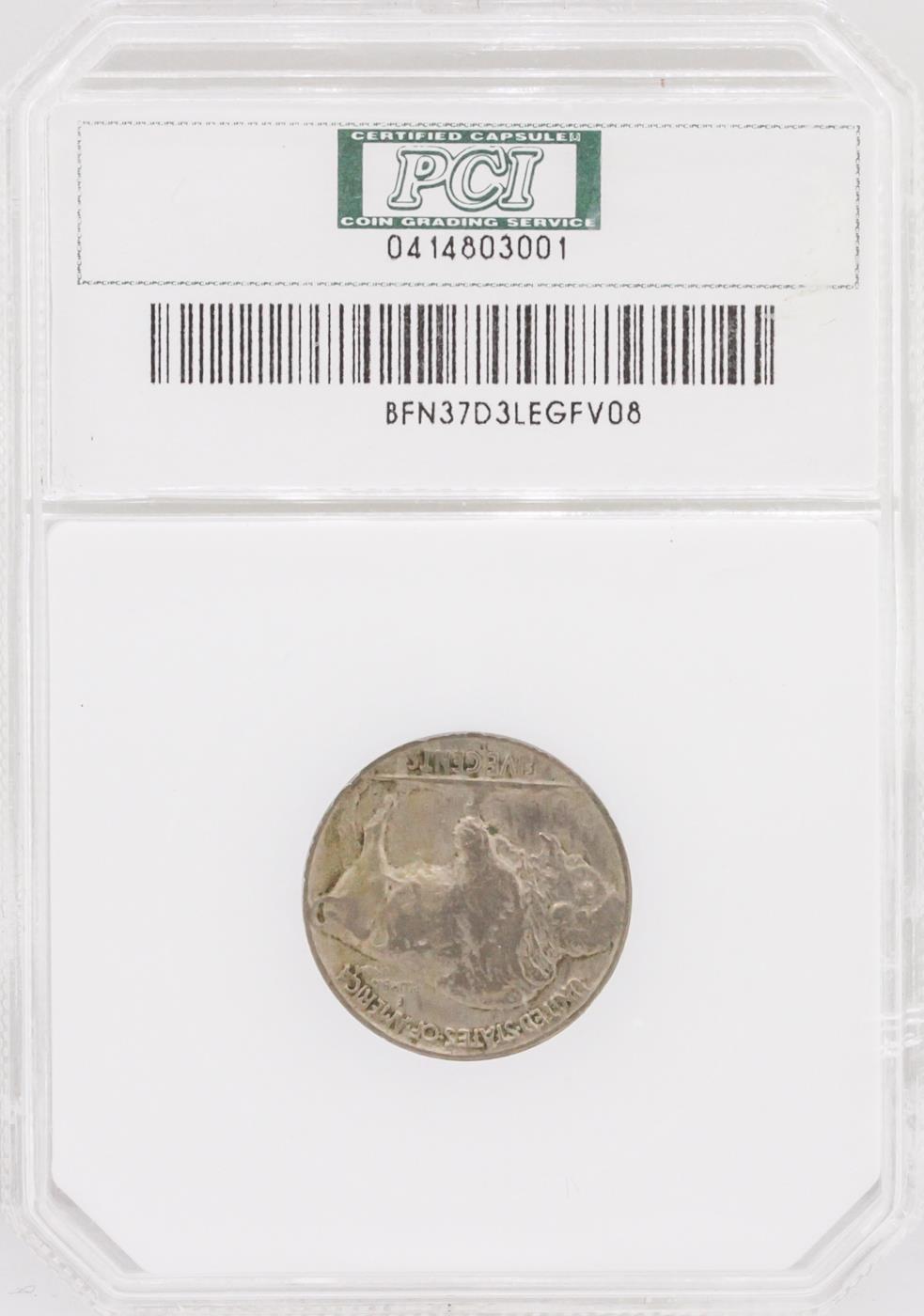 1937-D Nickel VF35 3-Legged Buffalo Coin