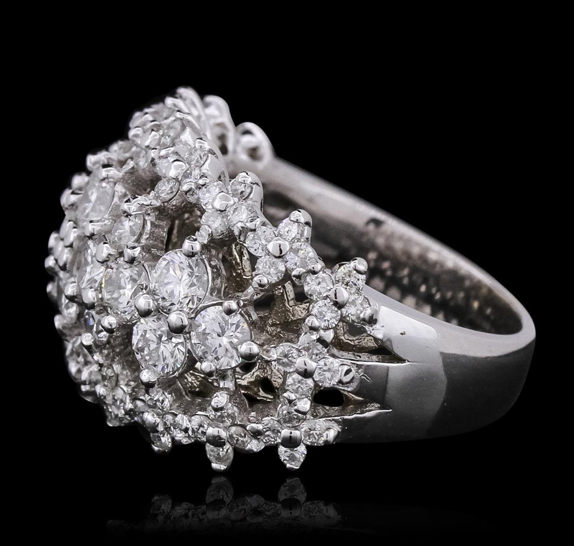 14KT White Gold 2.67 ctw Diamond Ring