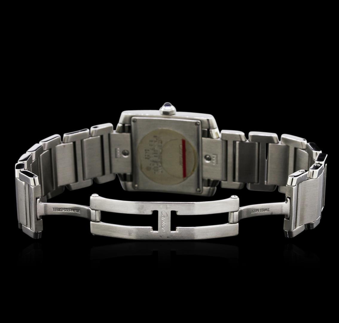 Cartier Stainless Steel Tank Francaise Watch