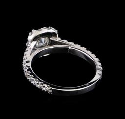 1.06 ctw Diamond Ring - 14KT White Gold