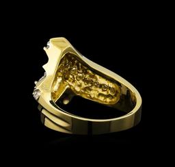 1.03 ctw Diamond Ring - 14KT Yellow Gold