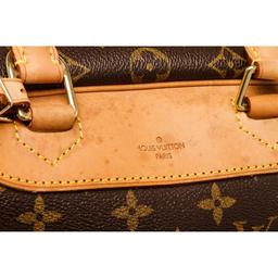 Louis Vuitton Monogram Canvas Leather Deauville Doctor Bag