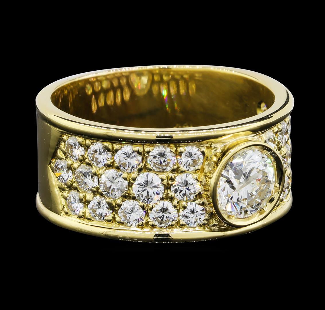 2.66 ctw Diamond Ring - 18KT Yellow Gold
