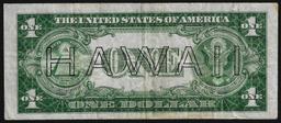 1935A $1 Hawaii Silver Certificate WWII Emergency Note