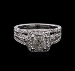 1.44 ctw Diamond Ring - 14KT White Gold