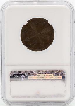 1802 Sweden 1/4 Skilling Coin NGC MS64BN