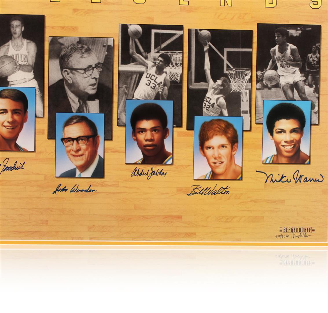 UCLA Legends Autographed Lithograph