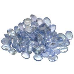 11.05 ctw Oval Mixed Tanzanite Parcel