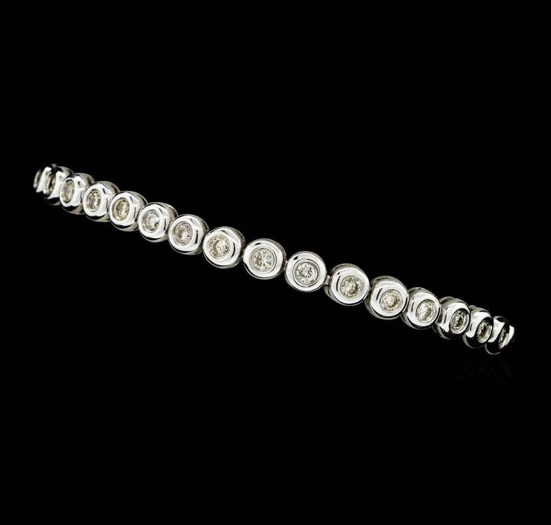 2.50 ctw Diamond Tennis Bracelet - 18KT White Gold