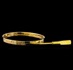 Cartier Bracelet With Screwdriver - 18KT Yellow Gold