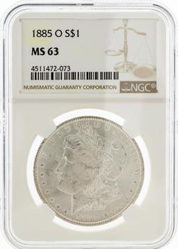 1885-O NGC MS63 Morgan Silver Dollar