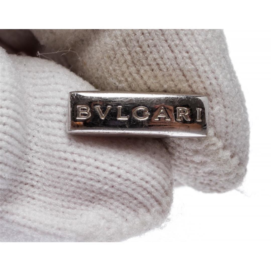 Bvlgari Silver 925 Logo Cufflinks