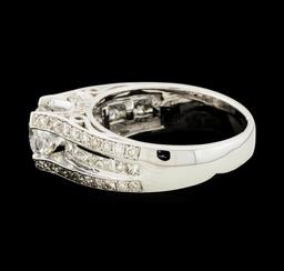 1.96 ctw Diamond Ring - 18KT White Gold