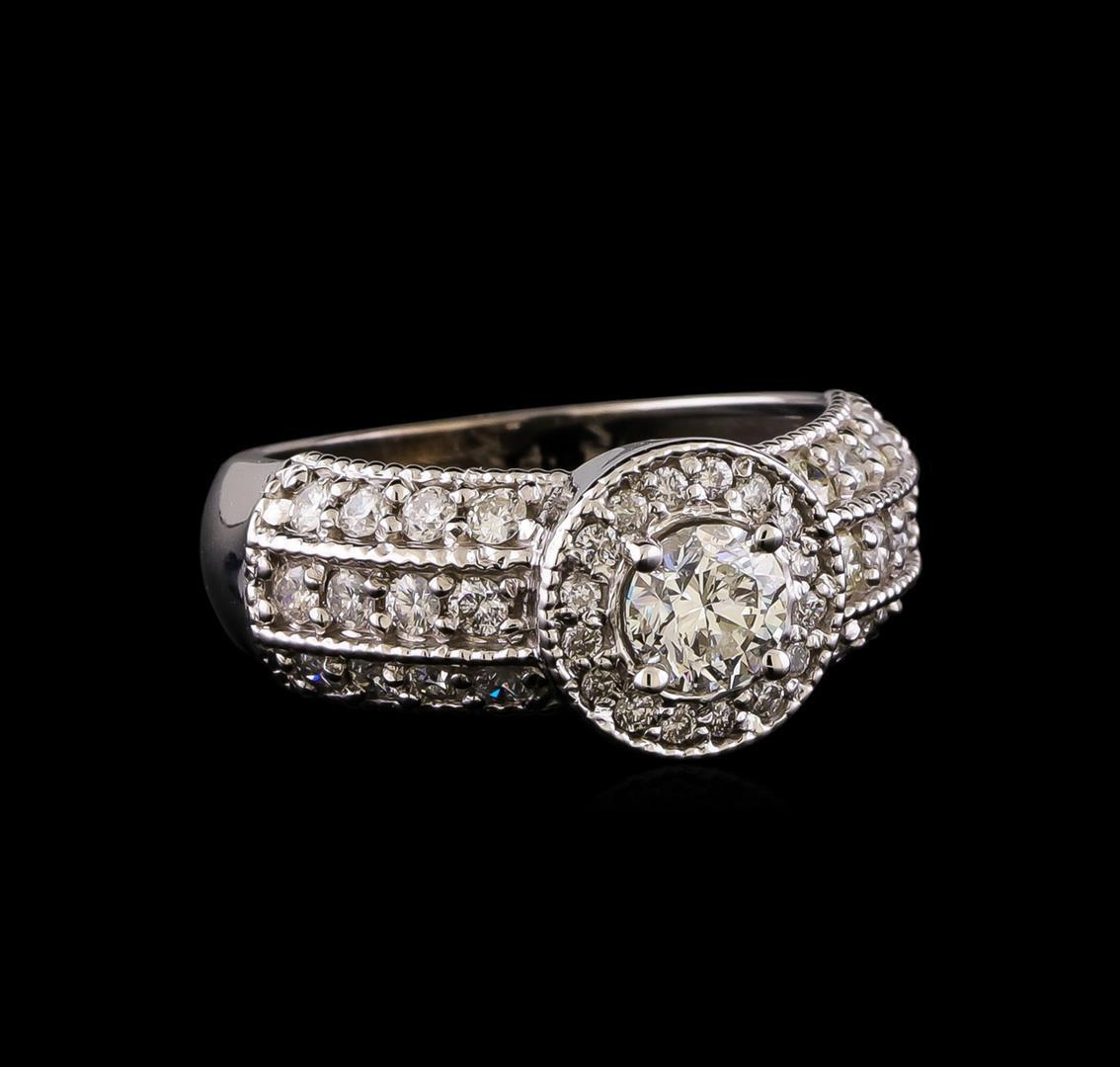 1.28 ctw Diamond Ring - 14KT White Gold