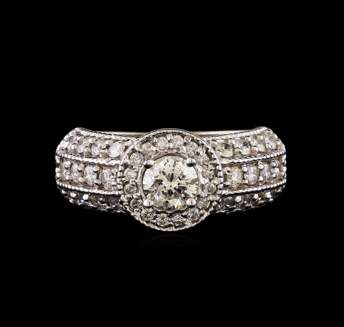 1.28 ctw Diamond Ring - 14KT White Gold