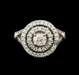 14KT White Gold 1.48 ctw Diamond Ring