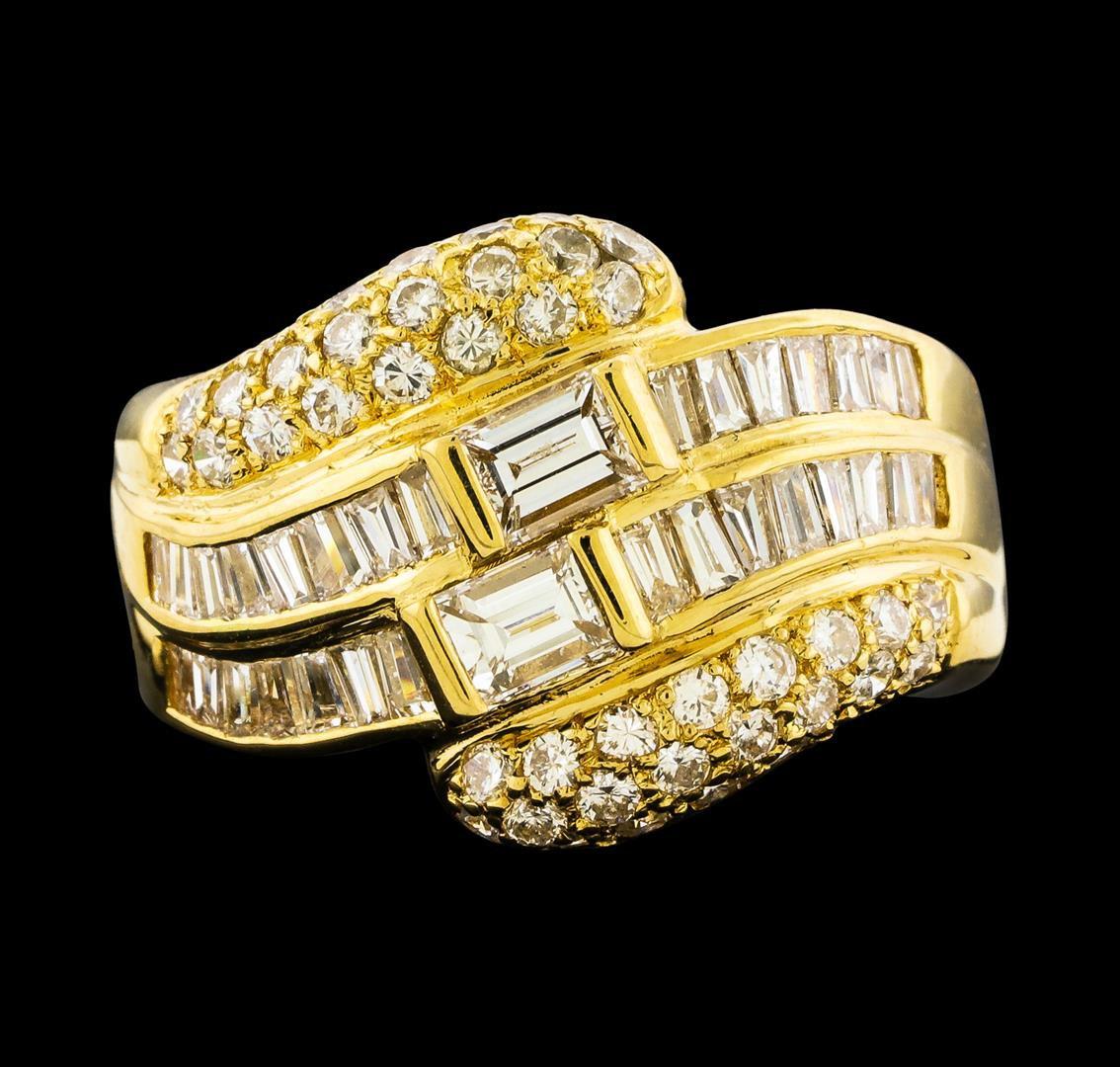 1.79 ctw Diamond Ring - 18KT Yellow Gold