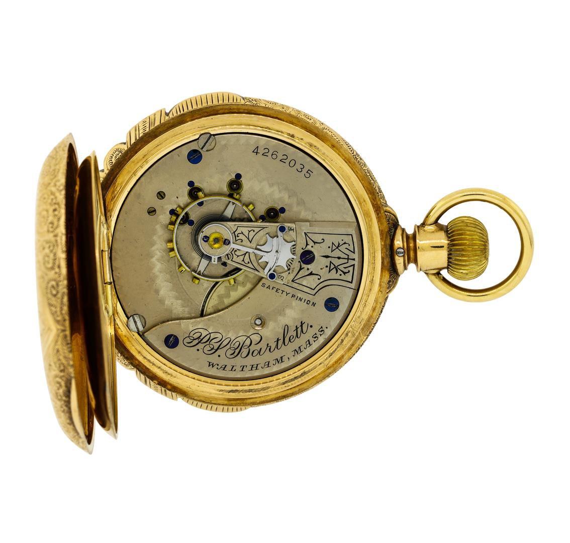 Vintage Waltham Pocket Watch - 14KT Yellow Gold