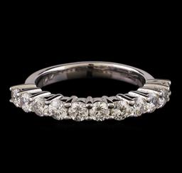 1.10 ctw Diamond Ring - 14KT White Gold