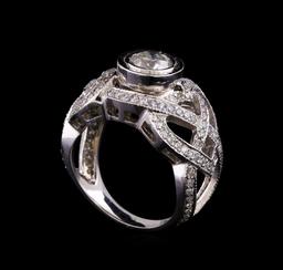 14KT White Gold 1.81 ctw Diamond Ring