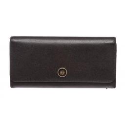 Loewe Black Leather Long Wallet