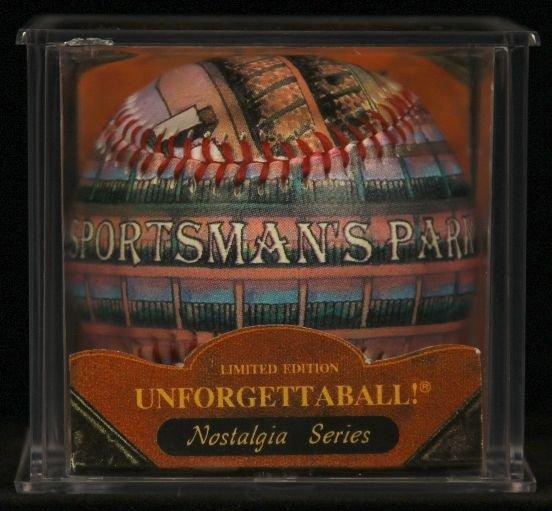 Unforgettaball! "Sportsman's Park" Nostalgia Series Collectable Baseball