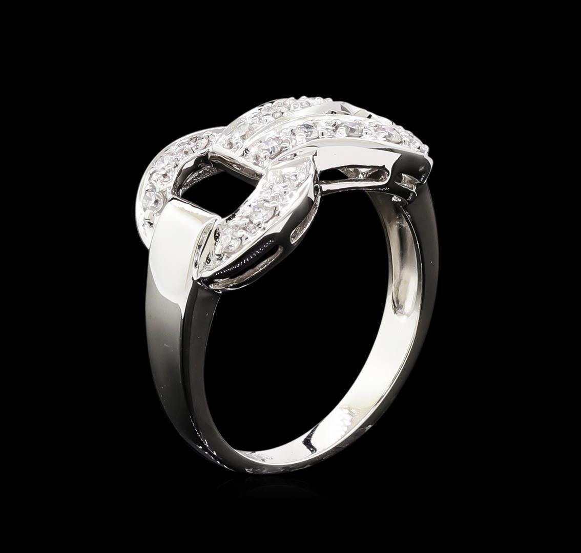 0.35 ctw Diamond Ring - 18KT White Gold