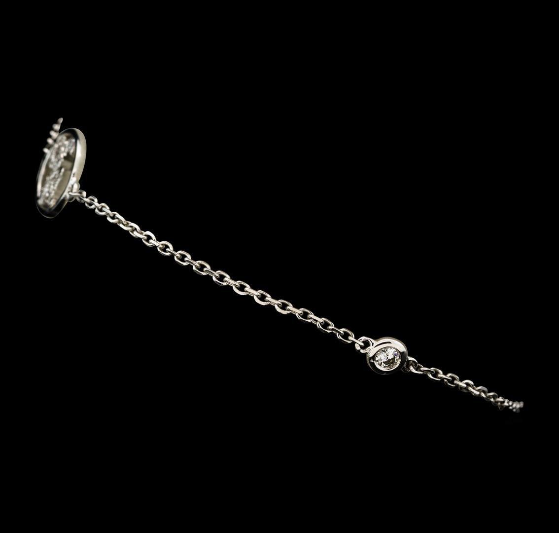 0.30 ctw Diamond Bracelet - 14KT White Gold