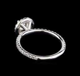 1.15 ctw Diamond Ring - 14KT White Gold