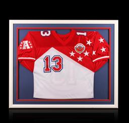 Dan Marino Framed Autographed All-star Jersey