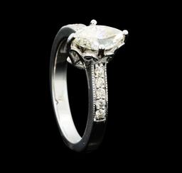 1.21 ctw Diamond Ring - 14KT White Gold
