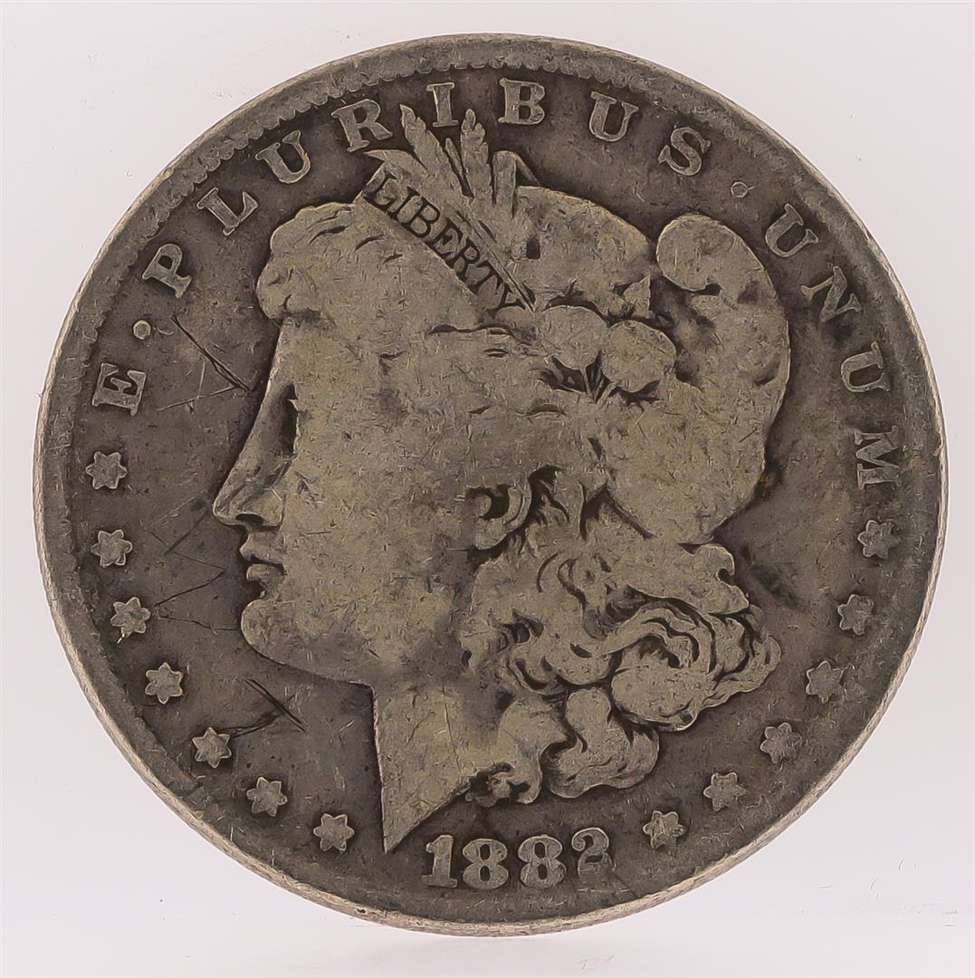 1882 Morgan Silver Dollar
