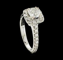 14KT White Gold 1.54 ctw Diamond Ring