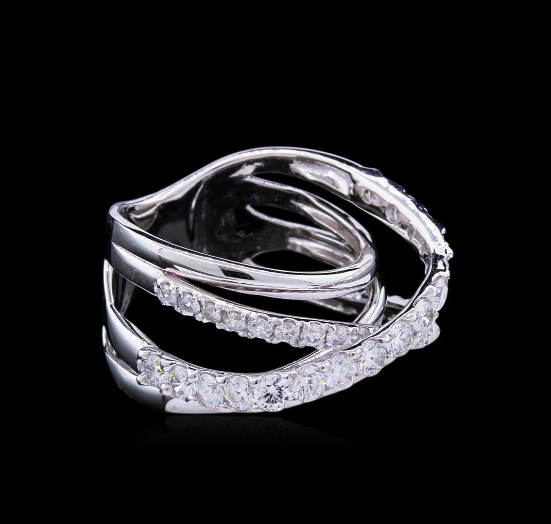 1.55 ctw Diamond Ring - 14KT White Gold