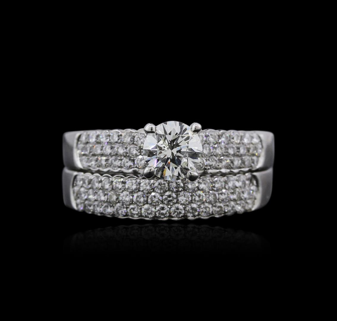 14KT White Gold 1.27 ctw Diamond Ring