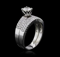 14KT White Gold 1.27 ctw Diamond Ring