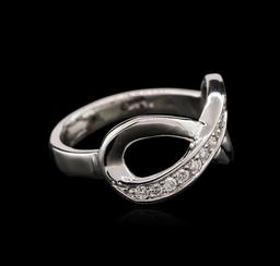 0.20 ctw Diamond Ring - 14KT White Gold