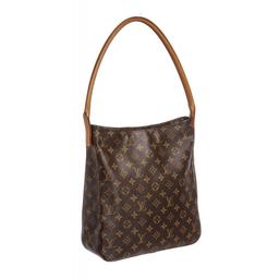 Louis Vuitton Monogram Canvas Leather Looping GM Shoulder Bag