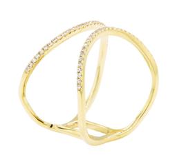 0.15 ctw Diamond Ring - 14KT Yellow Gold