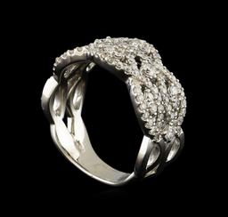 1.25 ctw Diamond Ring - 14KT White Gold