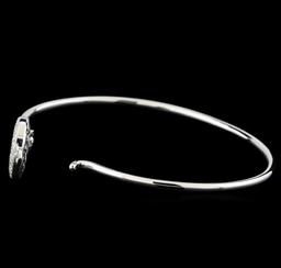 0.75 ctw Diamond Bracelet - 14KT White Gold