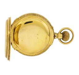 Vintage Waltham Pocket Watch - 14KT Yellow Gold