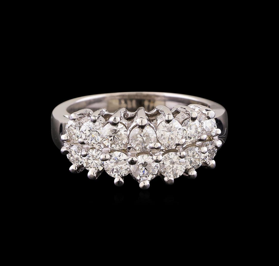 14KT White Gold 1.07 ctw Diamond Ring