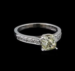 1.77 ctw Diamond Ring - 14KT White Gold