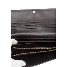 Loewe Black Leather Long Wallet