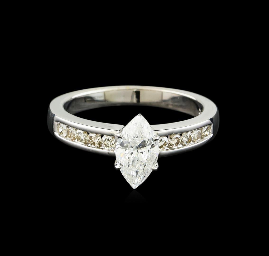 1.39 ctw Diamond Ring - 14KT White Gold