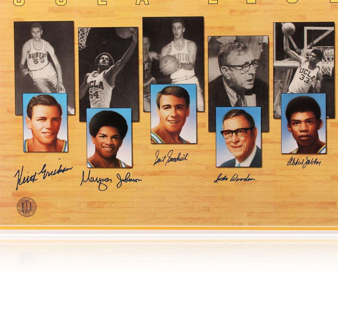 UCLA Legends Autographed Lithograph