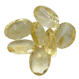 30.9 ctw Oval Mixed Citrine Quartz Parcel