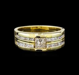 14KT Yellow Gold 1.64 ctw Diamond Ring