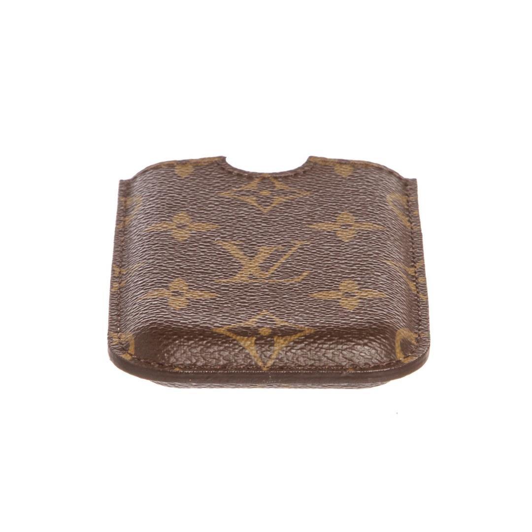 Louis Vuitton Monogram Canvas Leather Iphone 3 Case Cover